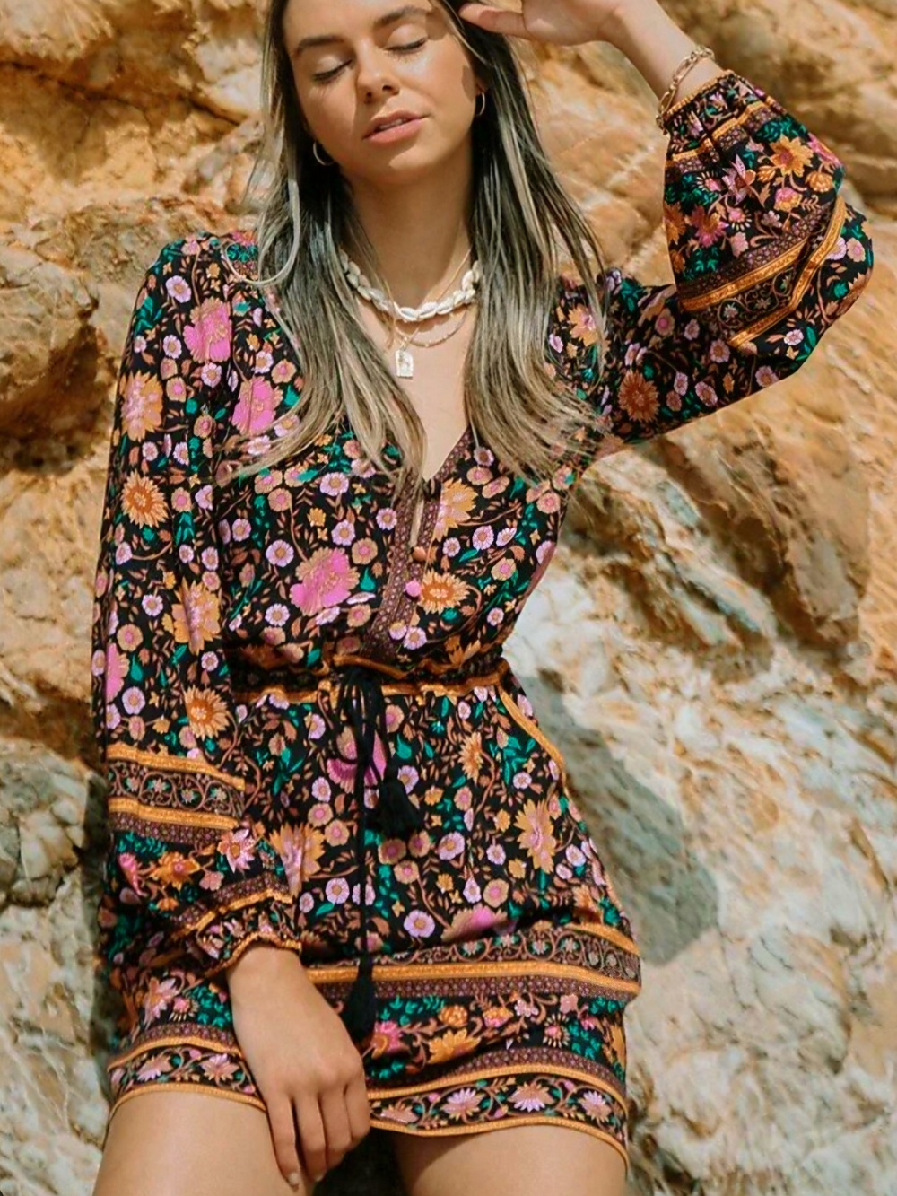 Spell & The Gypsy Collective Folktown Playdress Winter Garden RARE!